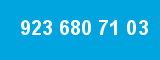923 680 71 03 923 680 71 03